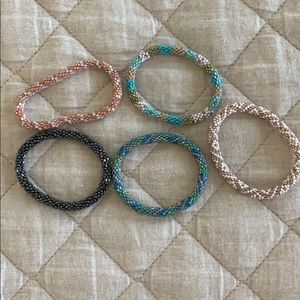 Beaded bracelets!